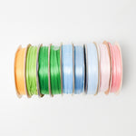 Pastel Narrow Ribbon - 9 Spools