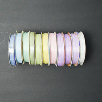 Pastel Narrow Ribbon - 11 Spools