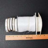 White Ribbon Bundle - 7 Spools