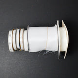 White Ribbon Bundle - 7 Spools