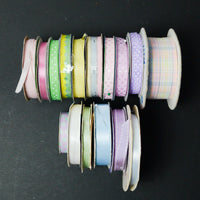 Pastel Ribbon Bundle - 16 Spools