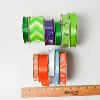 Green + Orange Ribbon Bundle