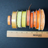 Orange + Yellow Ribbon Bundle - 9 Spools