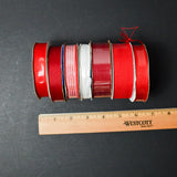 Red Ribbon Bundle - 7 Spools