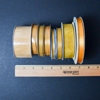 Golden Ribbon Bundle - 8 Spools
