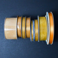 Golden Ribbon Bundle - 8 Spools