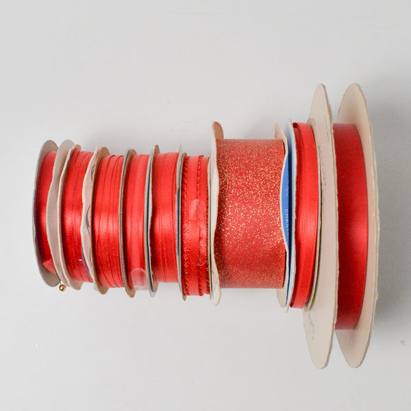 Red Ribbon - 9 Spools