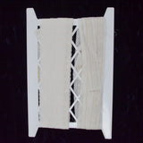 Off-White Floral Embroidered Eyelet Trim - 2 Patterns on 1 Spool