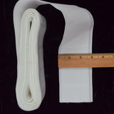 White 4" Pleaters Tape for Curtains