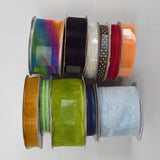 Colorful Sheer + Decorative Ribbon - 11 Spools