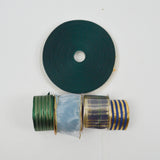 Green + Gold Ribbon Bundle - 5 Rolls