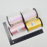 Pink + Yellow Paper Ribbon Bundle - 4 Rolls