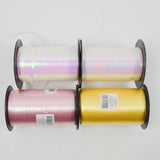 Pink + Yellow Paper Ribbon Bundle - 4 Rolls