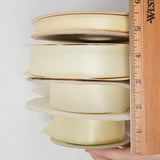 Off-White Waterproof Acetate Ribbon Bundle - 4 Rolls