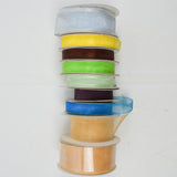 Colorful Organza Ribbon Bundle - 9 Rolls
