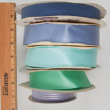 Blue + Teal Florist + Smocked Ribbon Bundle - 5 Rolls