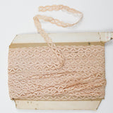 Light Pinkish-Beige Triangle Lace Trim - 1 Spool