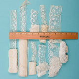 White Floral Lace Trim Bundle