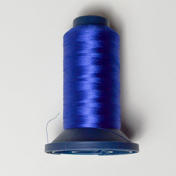 1042 Blue Thread Fire Blue 2435 Robison-Anton Rayon 40 wt. Thread - Partial 5500 Yd Spo ...