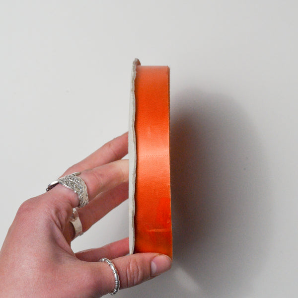 Orange Waterproof Satin Ribbon Default Title