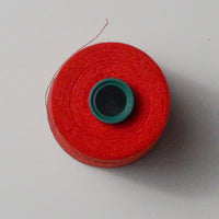 Red A&E Perma Cord Poly-Wrap Poly Core Sewing Thread - Approx. 6000 yd. Cone Default Title