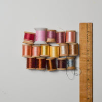 Red, Yellow, + Brown Thread Bundle - 16 Spools Default Title