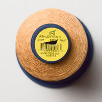 Ashley Gold 2401 Robison-Anton Rayon 40 wt. Machine Embroidery Thread - 5500 Yd Spool Default Title