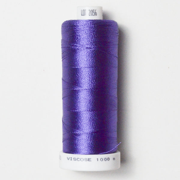 Purple 1152 Madeira Rayon 40 wt. Machine Embroidery Thread - 1000m Spo –  Make & Mend