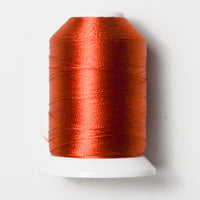 Dark Old Texas Orange 2581 Robison-Anton Rayon 40 wt. Machine Embroidery Thread - 1100 Yd Spool Default Title