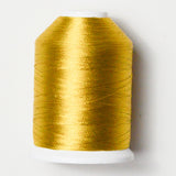 Shimmer Gold 2471 Robison-Anton Rayon 40 wt. Machine Embroidery Thread - 1100 Yd Spool Default Title