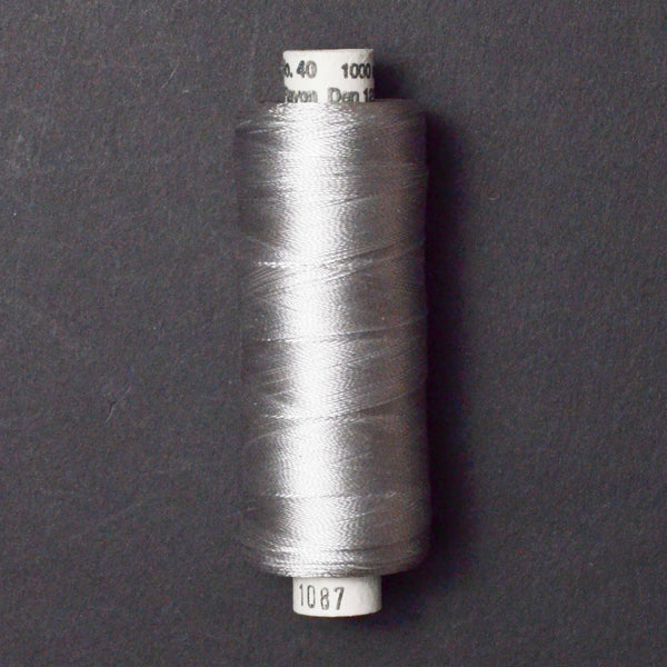 Light Gray 1087 Madeira Rayon 40 wt. Machine Embroidery Thread - 1000m Spool Default Title