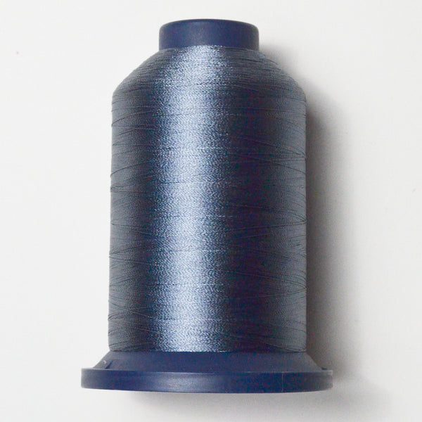 Metal Gray 2407 Robison-Anton Rayon 40 wt. Machine Embroidery Thread - 5500 Yd Spool Default Title