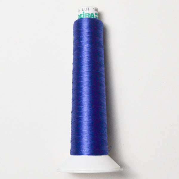 Blue 1166 Madeira Rayon 40 wt. Machine Embroidery Thread - 5000m Spool Default Title