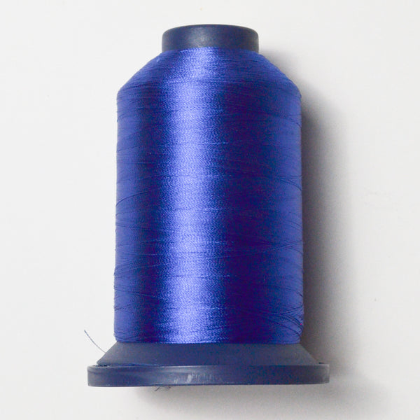 Fire Blue 2436 Robison-Anton Rayon 40 wt. Machine Embroidery Thread - 5500 Yd Spool Default Title