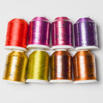 Rayon 40 wt. Machine Embroidery Thread - 8 Spools Default Title