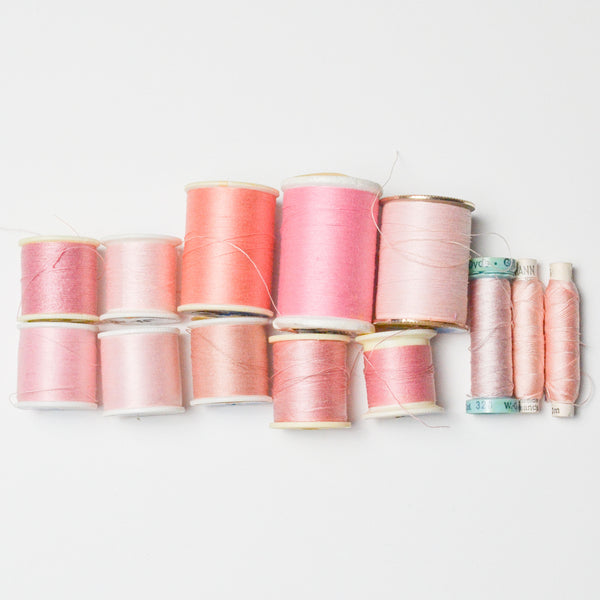 Light Pink Thread Bundle - 13 Spools Default Title