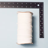 White Soft Elastic Cord - 1 Spool