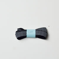 Black + White Dotted Elastic - 3 Yard Piece
