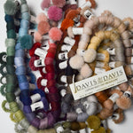 Davis + Davis Wool Yarn Carpet Sample Garland