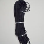 Black Square Leather Cord - Bundle of Approx. 54" Long Cords