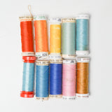 Colorful Sewing Machine Thread - 10 Spools