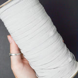 White Elastic - 1 Spool