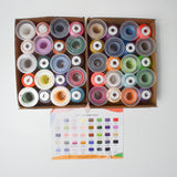 Embroidery Thread Bundle - 40 Spools