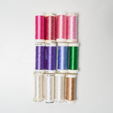 Jewel Tone Sulky 40 wt. Embroidery Thread Bundle - 12 Spools