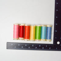 Rainbow Gutermann Polyester Sewing Thread Bundle - 7 Spools