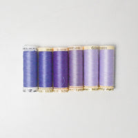 Purple Gutermann Polyester Sewing Thread Bundle - 6 Spools