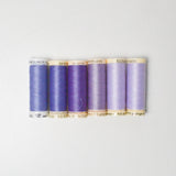 Purple Gutermann Polyester Sewing Thread Bundle - 6 Spools