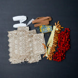 Assorted Pom Pom, Lace + Decorative Trim Bundle