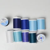 Blue + Purple Thread