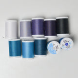 Blue Thread Bundle - 10 Spools